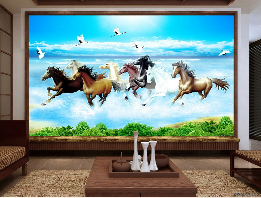 Tranh bát mã MBM-228KG